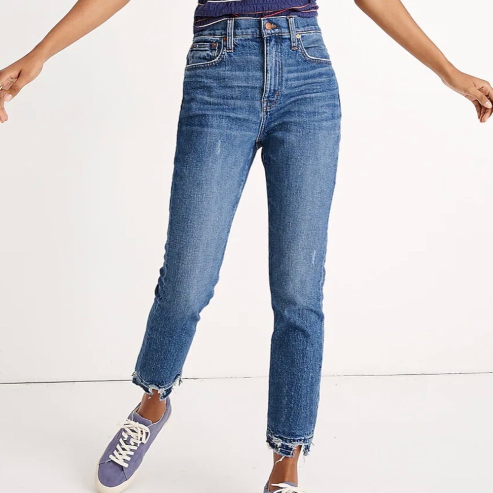 Madewell • 29 • The High Rise Slim Boyjean Melbourne Wash
